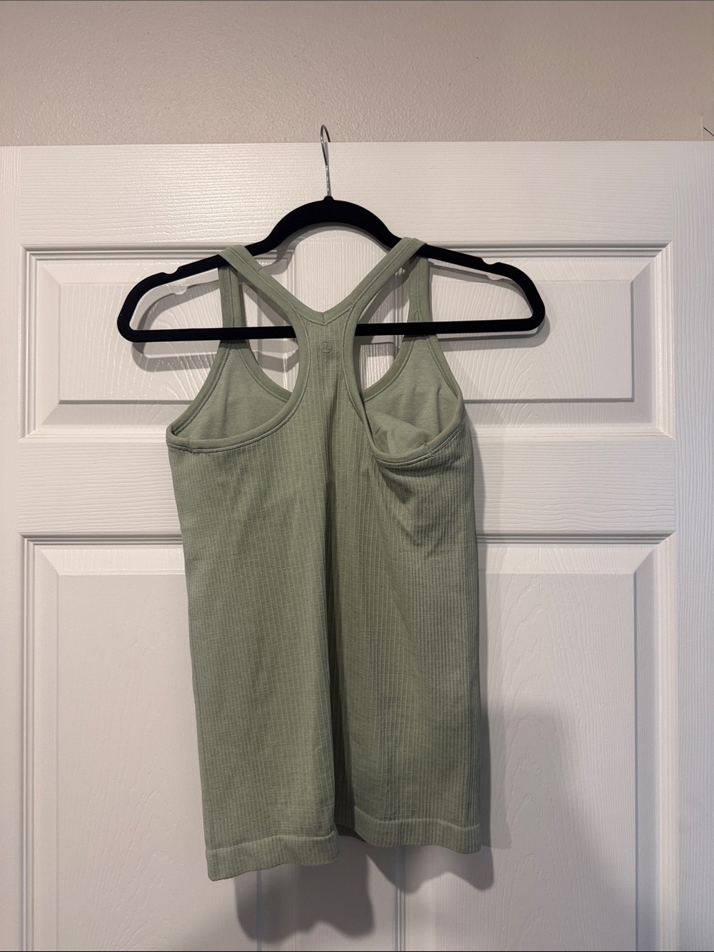 lululemon athletica Sage Green Ribbed Racerback Tank - Picture 2 of 3